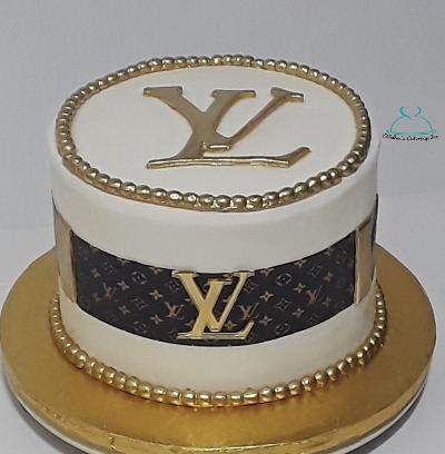 Louis Vuitton Inspired Birthday Cake - Odeline's Catering Inc
